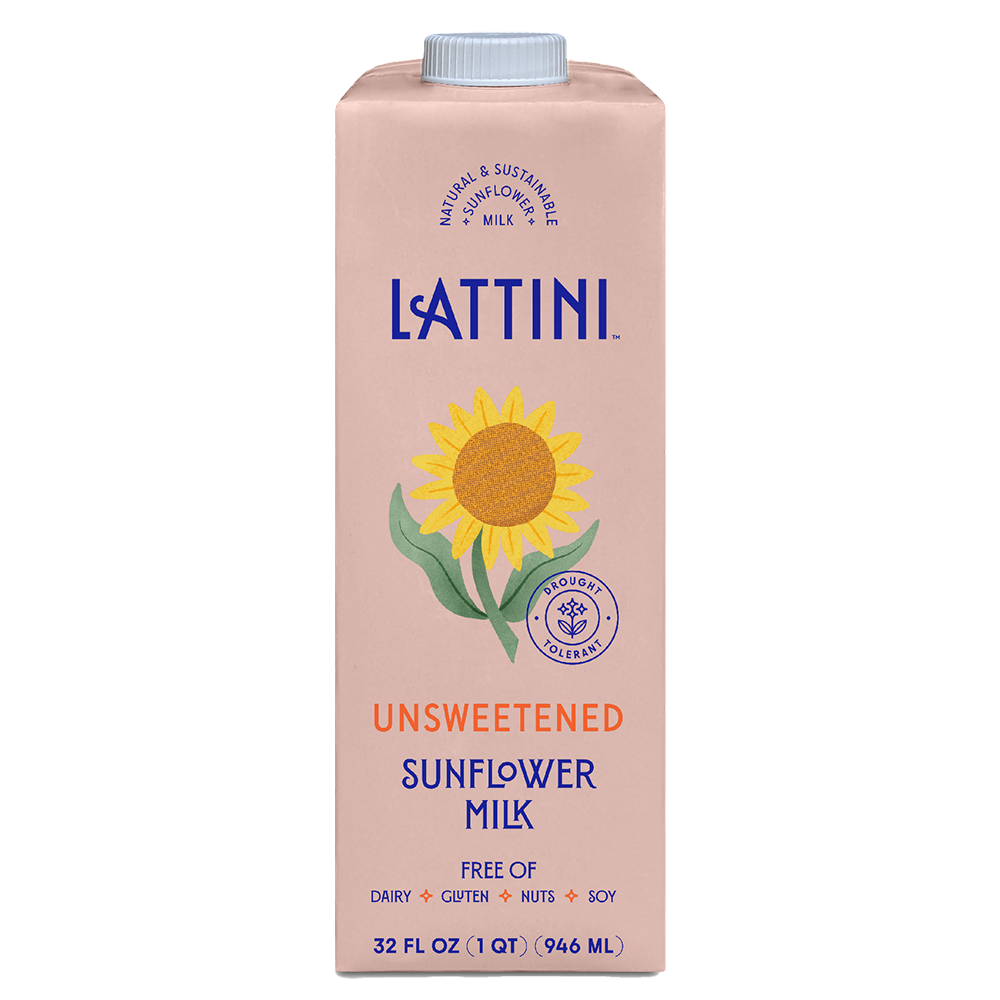 Lattini Unsweetened Sunflower Milk - (946ml)