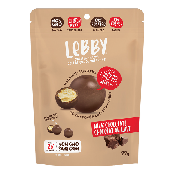 Lebby - Milk Chocolate Chickpea - (99g)