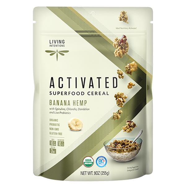 Superfood Cereal - Banana Hemp, w/Live Cultures - (255g)