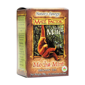 Org. Mocha Mint Tea Bags - (70g)