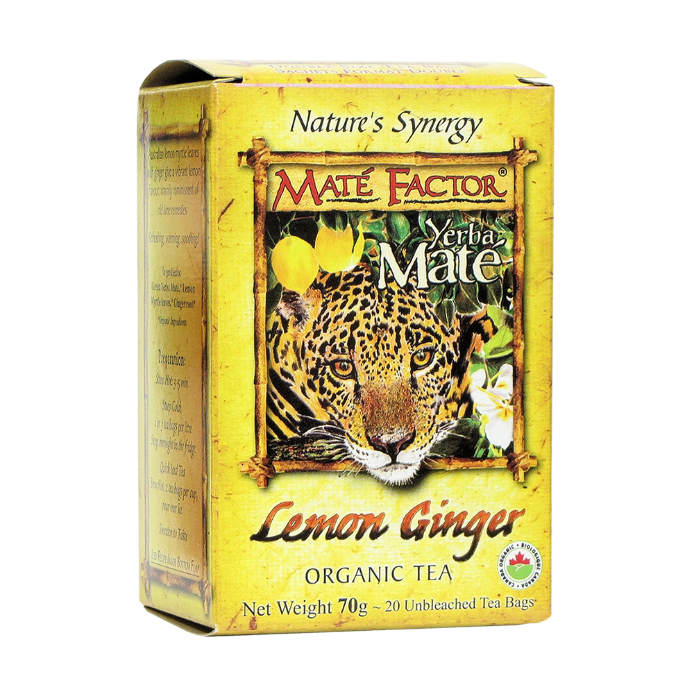 Org. Lemon Ginger Tea Bags - (70g)