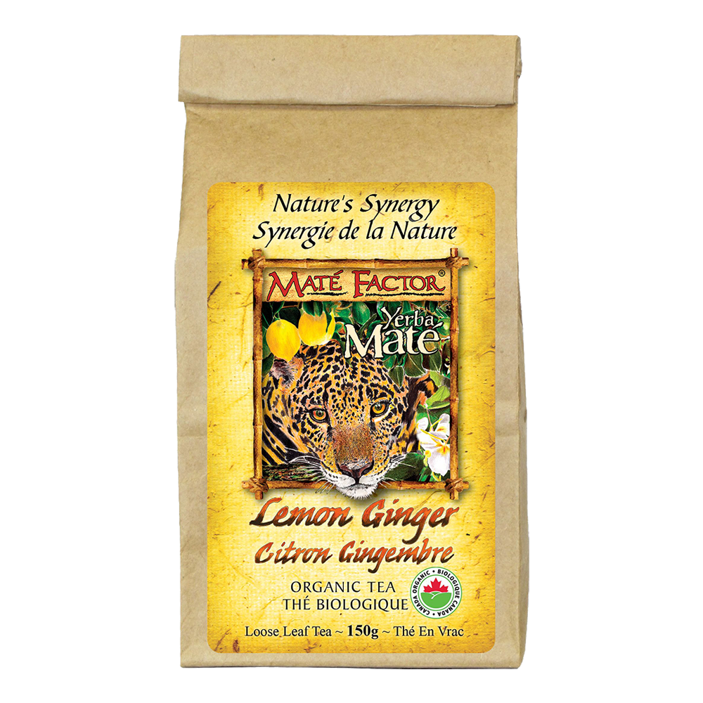 Org. Lemon Ginger Loose Leaf Tea - (150g)