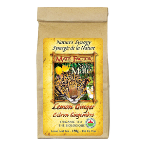 Org. Lemon Ginger Loose Leaf Tea - (150g)