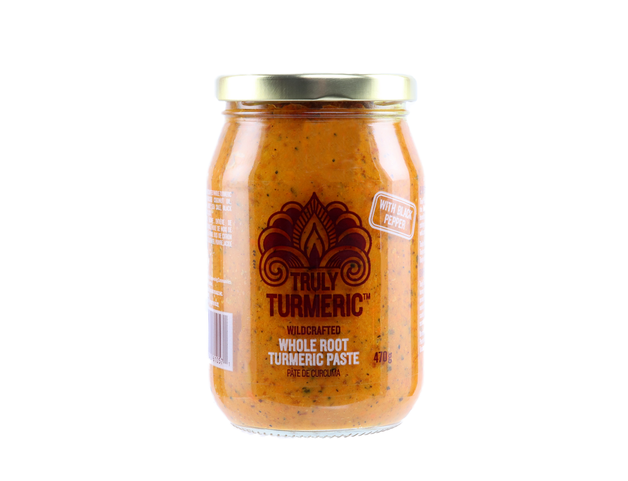 Truly Turmeric - Whole root Black Pepper paste - (470g)