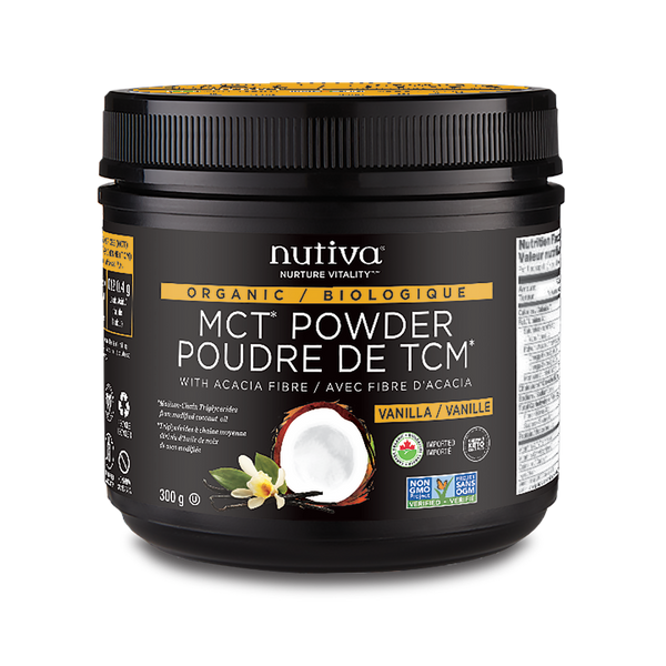 Nutiva ® MCT Powder Vanilla  - (300g)