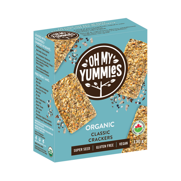 Oh My Yummies - Organic Classic Crackers - (130g)