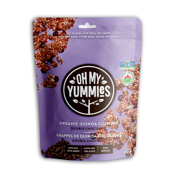 Oh My - Double Chocolate Organic Quinoa Clusters - (150g)