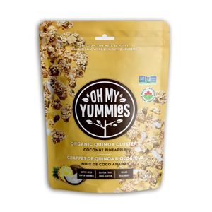 Oh My - Coconut Pineapple Organic Quinoa Clusters - (150g)