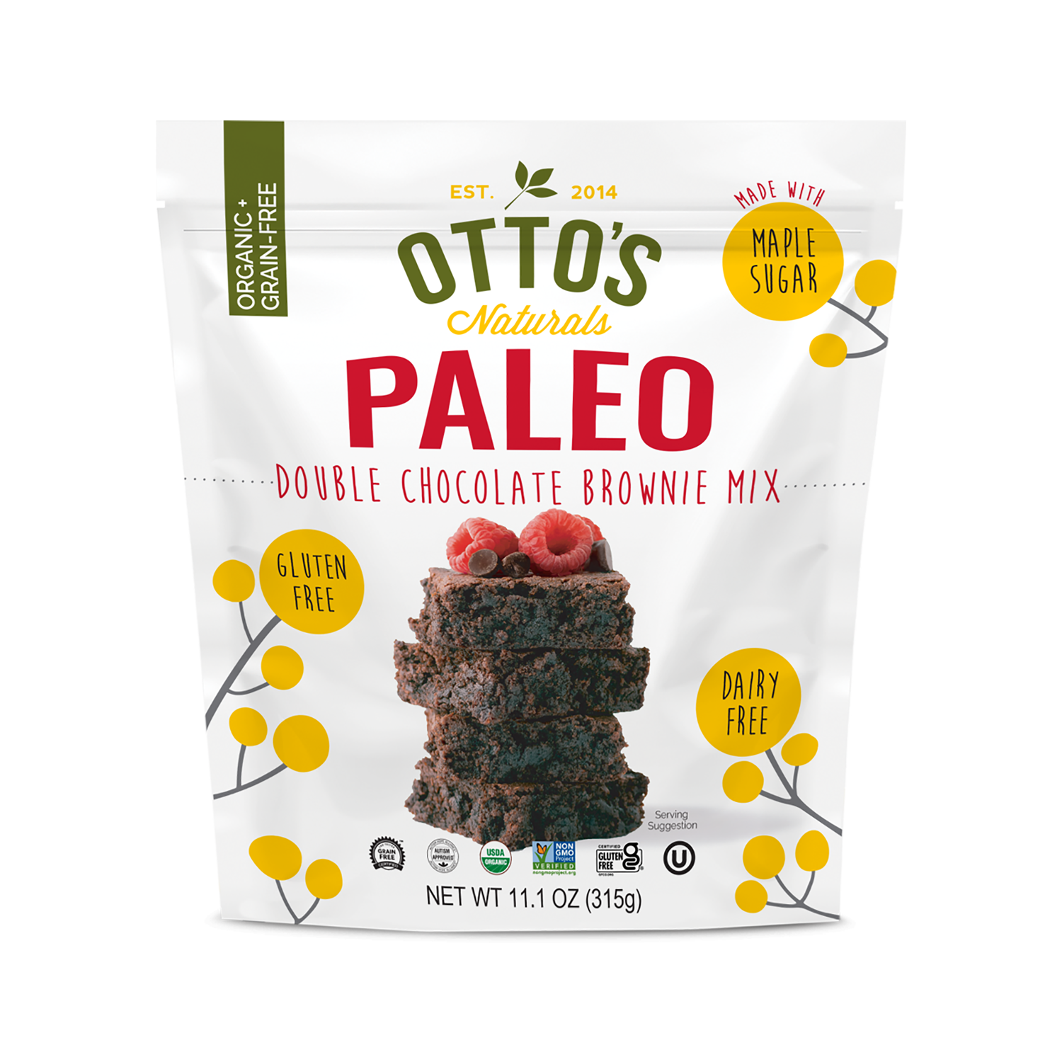 Otto's - Otto's Paleo Brownie Mix  - (315g)