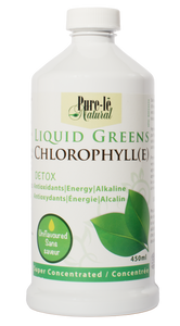 Pure-le Natural Liquid Greens Chlorophyll Unflavoured 450ml