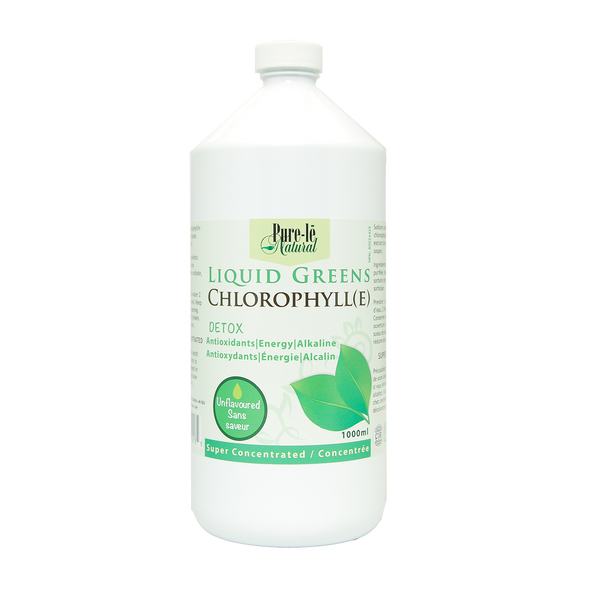 Pure-le Natural Liquid Greens Chlorophyll Unflavoured - (1L)