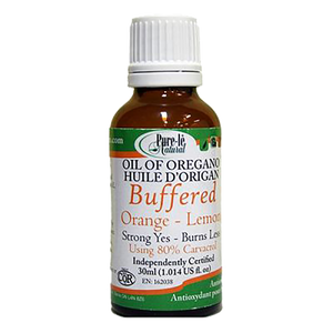 Pure-le Natural Buffered Oil of Oregano (Orng-Lmn) - (30ml)