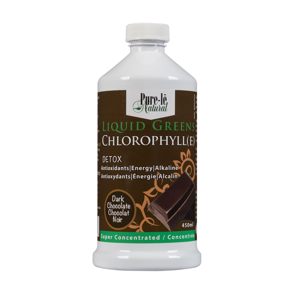 Pure-le Natural Liquid Greens Chlorophyll Chocolate 450ml
