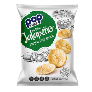 Pop Time - Jalapeno Salt Popped Chips  - (113g)