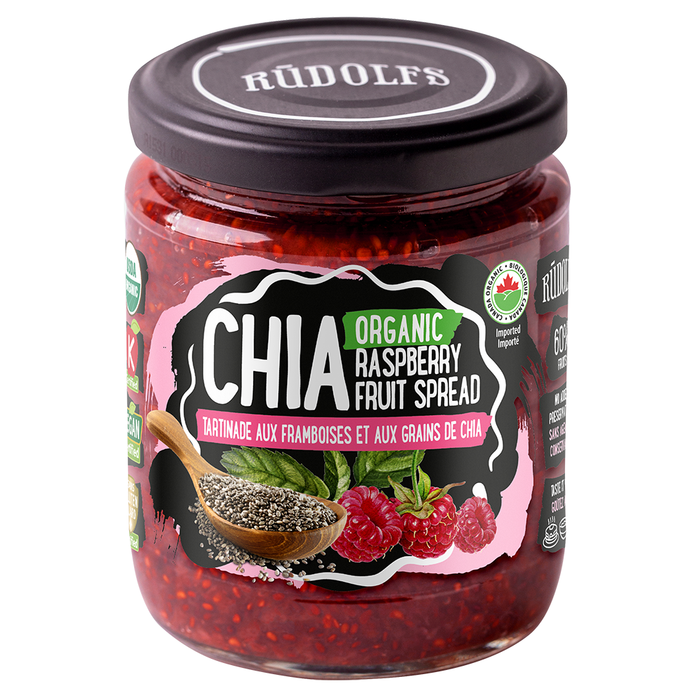 Organic Chia Raspberry Spread (250g)