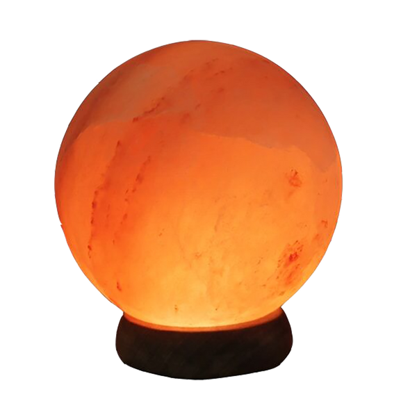 Sphere Shape - Himalayan Salt Lamp - (6")