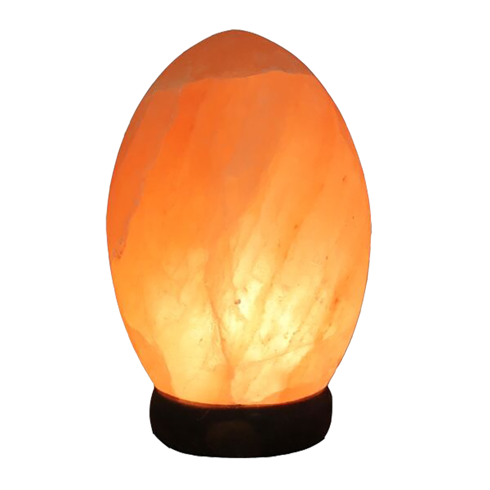 Egg Shape - Himalayan Salt Lamp - (6