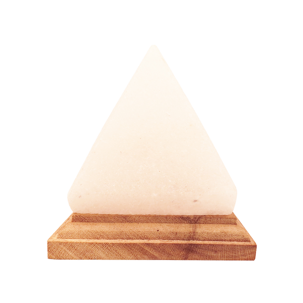 Pyramid Shape - Himalayan Salt Lamp - (6")
