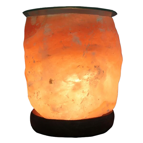 Salt Lamp Diffuser w/glass top - (5")