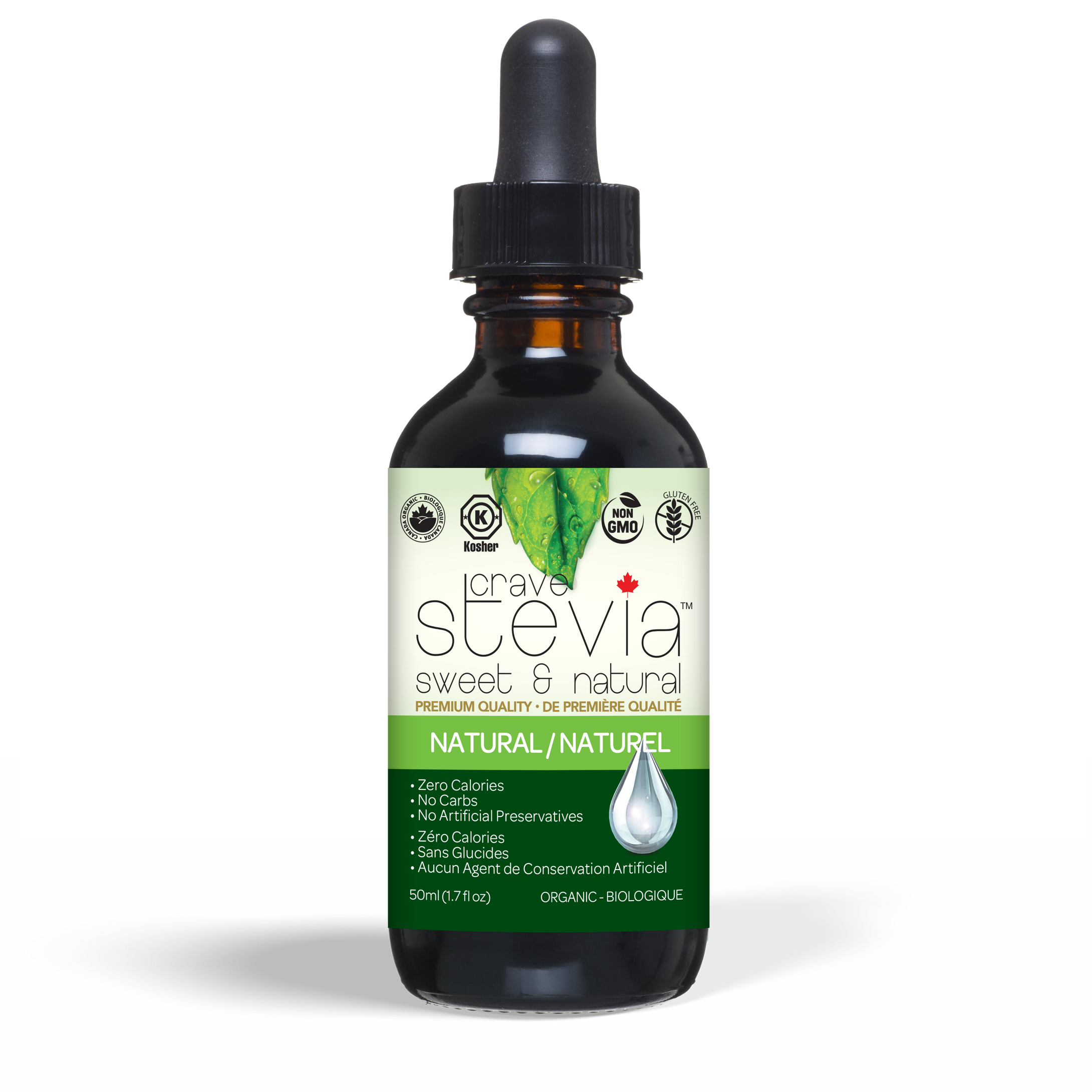 Stevia Natural 2 oz - (50ml)