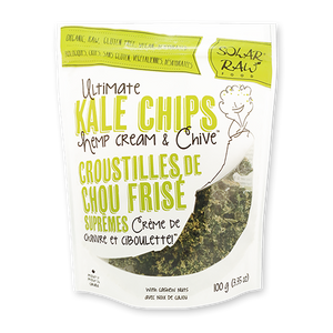 Ultimate Kale Chips - Hemp & Cream Flavoured - (100g)