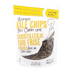 Ultimate Kale Chips - Spicy Curry Lime - (100g)