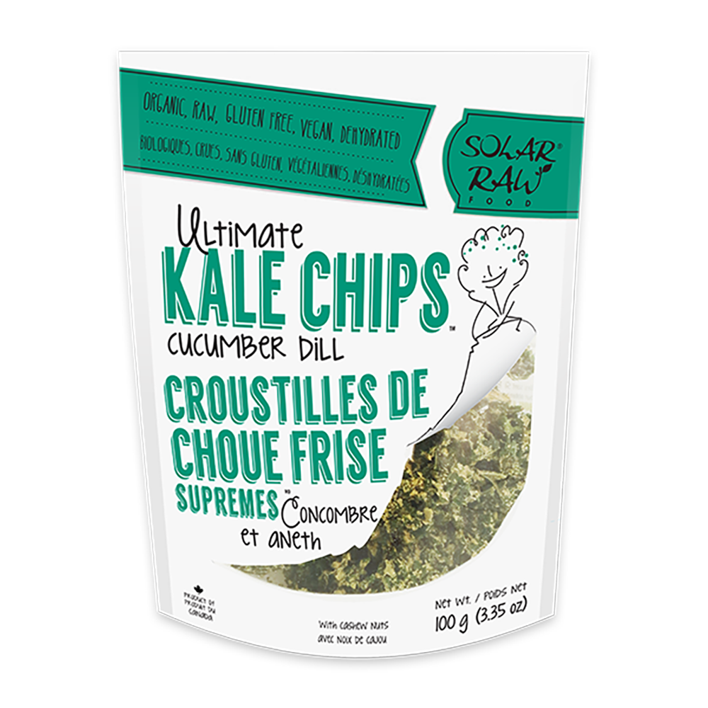 Ultimate Kale Chips - Cucumber Dill - (100g)