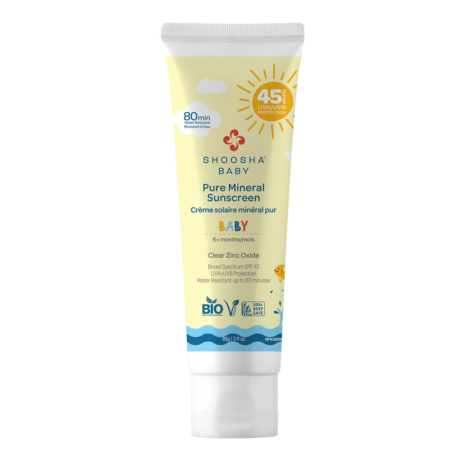 Mineral Sunscreen Face & Body Baby - (88.72ml)