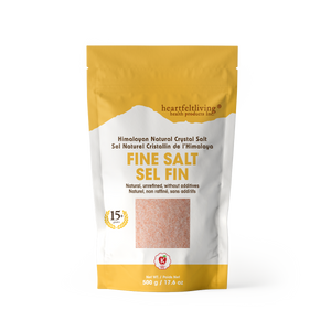 HeartFeltLiving Salt - Fine (500g)
