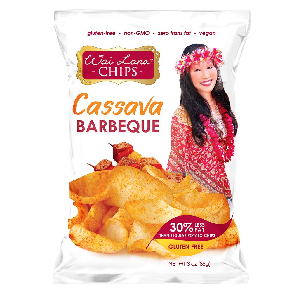 Wai Lana -BBQ Cassava Chips  -  (85g)