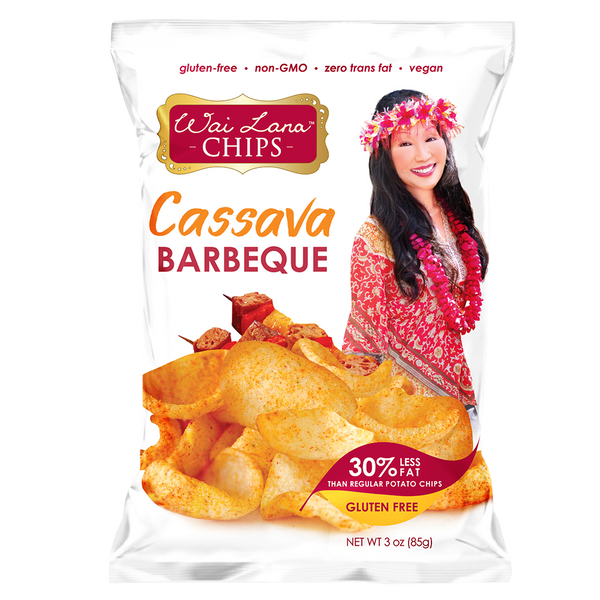 Wai Lana -BBQ Cassava Chips  -  (85g)