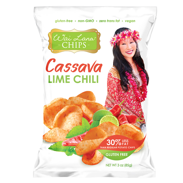 Wai Lana - Lime Chili Cassava Chips - (85g)