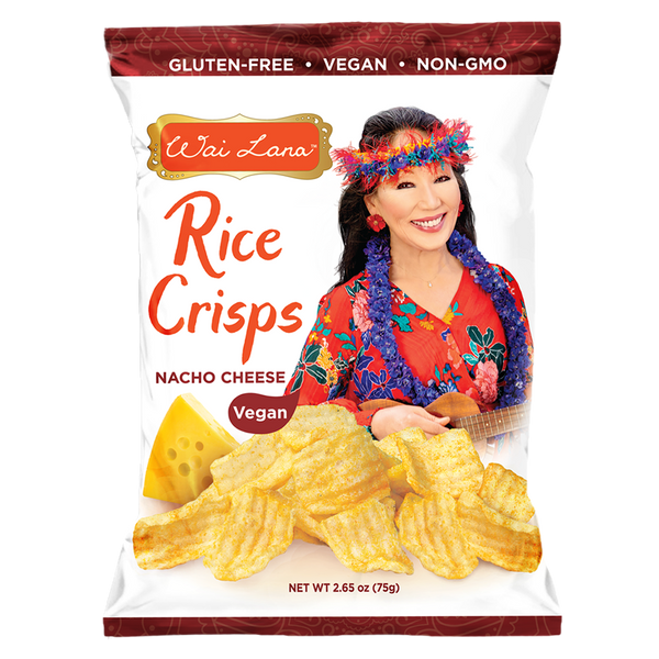 Wai Lana - Vegan Nacho Cheese Rice Crisps  - (75g)